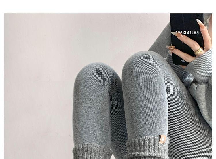 Soft-Knit Leg Warmer in 5 Colors Product Image