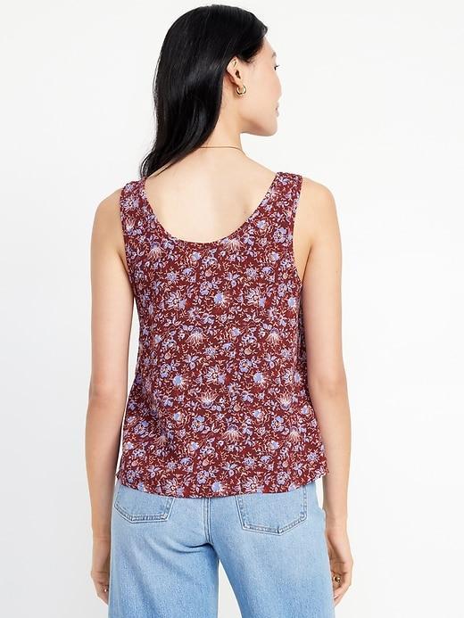 Sleeveless Shell Tank Product Image
