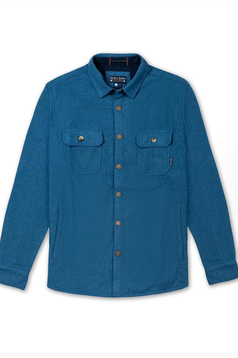 Snap Front Flannel Jacket - Gulf Coast Product Image