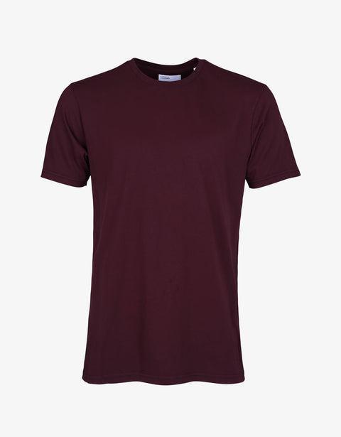 Classic Organic Tee - Oxblood Red Product Image