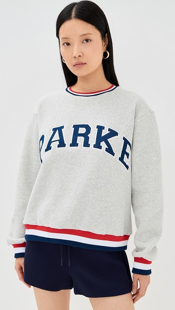 PARKE Vintage Varsity Crew Sweatshirt | Shopbop Product Image
