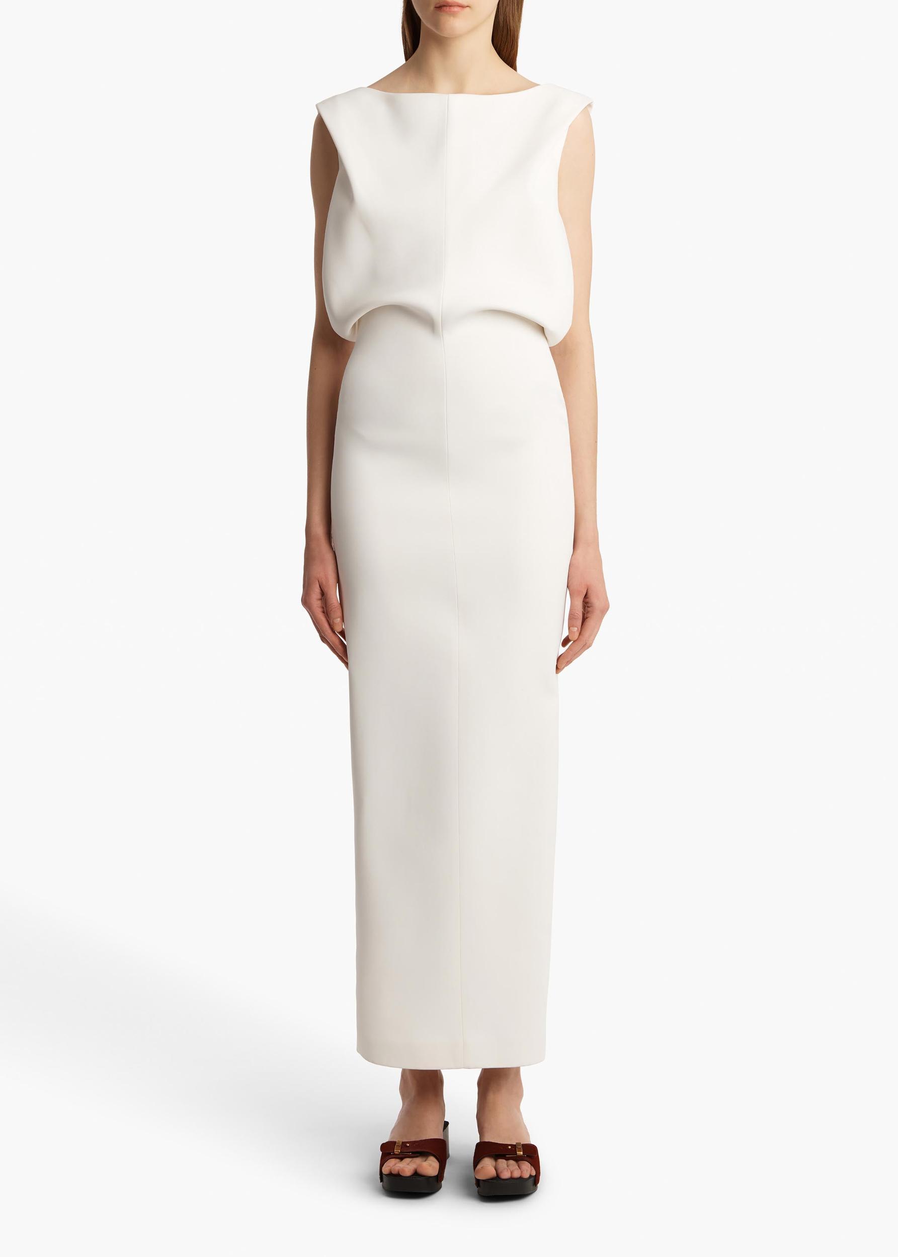 Terran Dress in Chalk Product Image