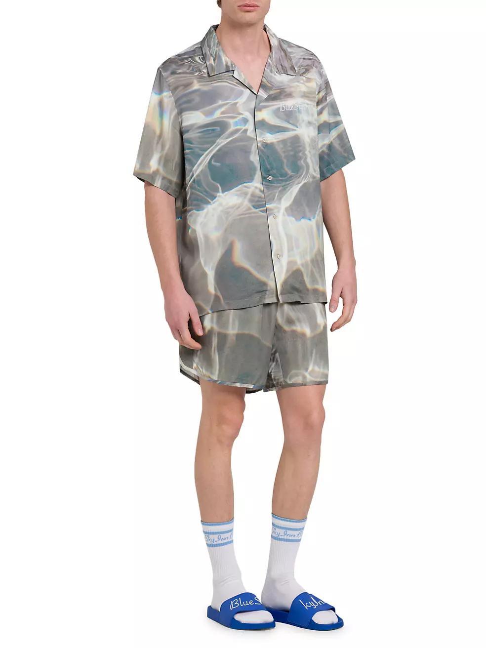 Mens Underwater Camp Shirt Product Image