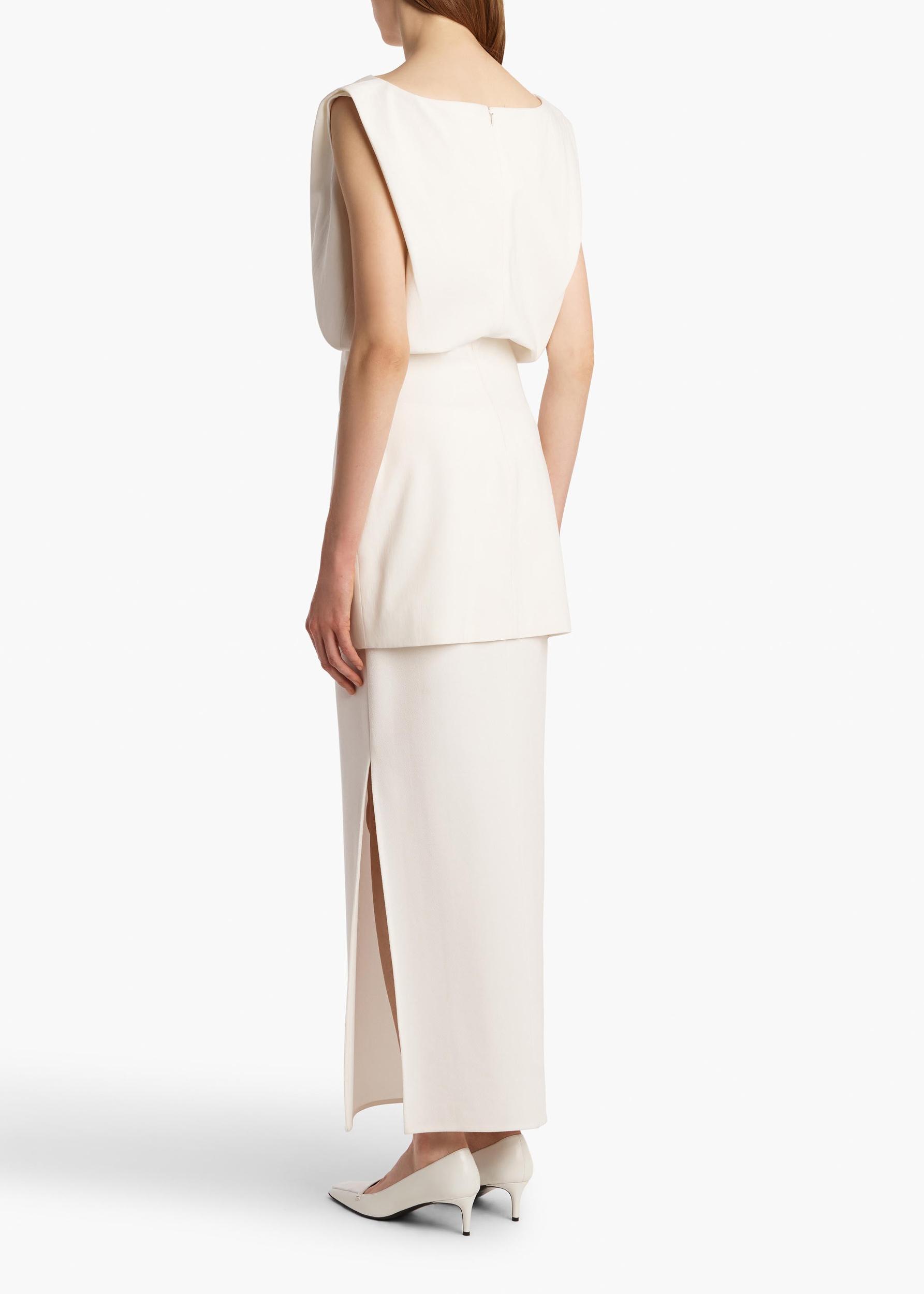 Toma Dress in Chalk Product Image