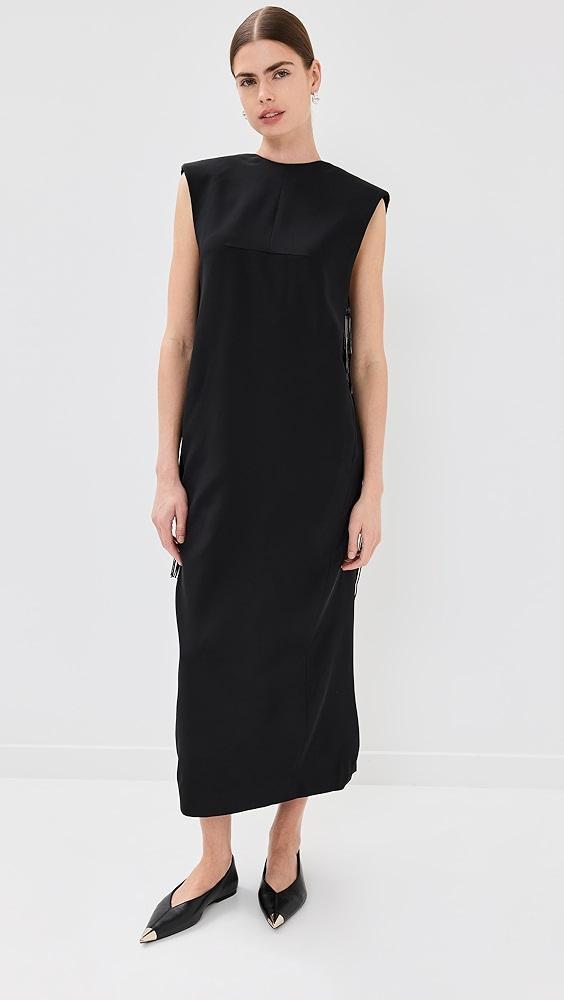 Tibi 4 Ply Silk Fringed Dress | Shopbop Product Image