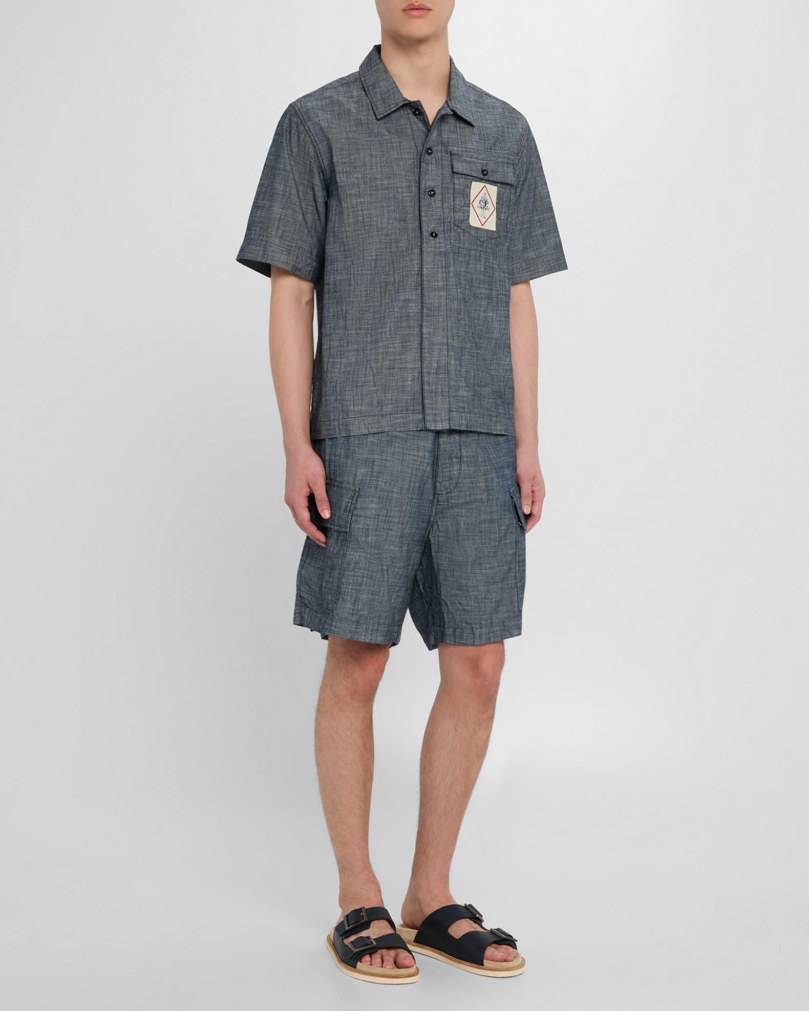 Men's Chambray Sport Shirt Product Image