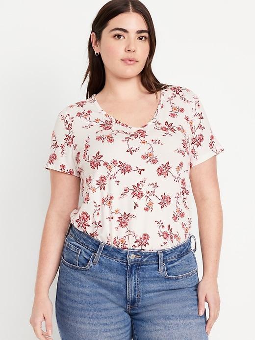 Luxe V-Neck T-Shirt Product Image