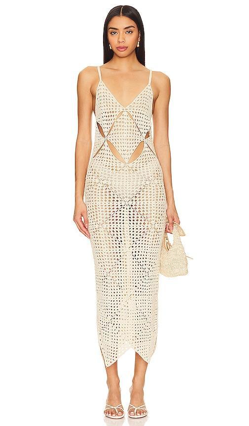 Odella Crochet Dress LPA Product Image