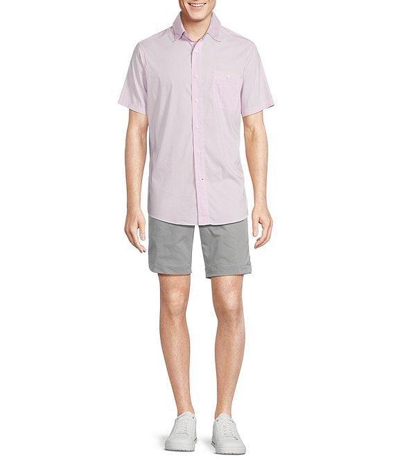 Cremieux Blue Label Performance Stretch Check Short Sleeve Woven Shirt Product Image