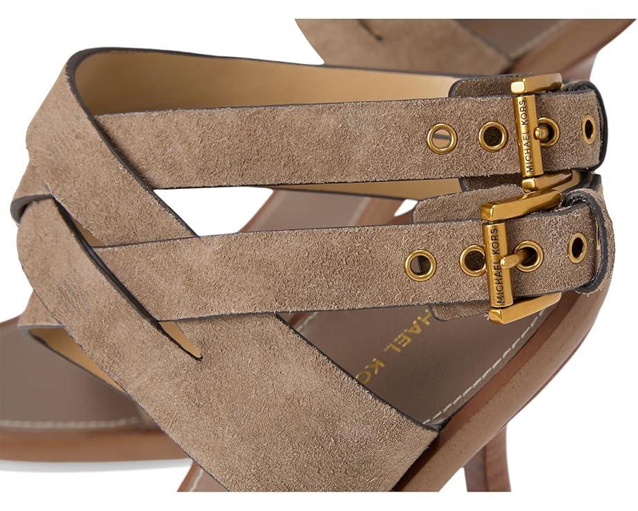 Frena Banded Buckle High Heel Sandals Product Image