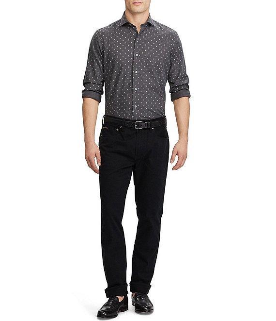 Polo Ralph Lauren Varick Slim Fit Sateen Stretch Pants Product Image