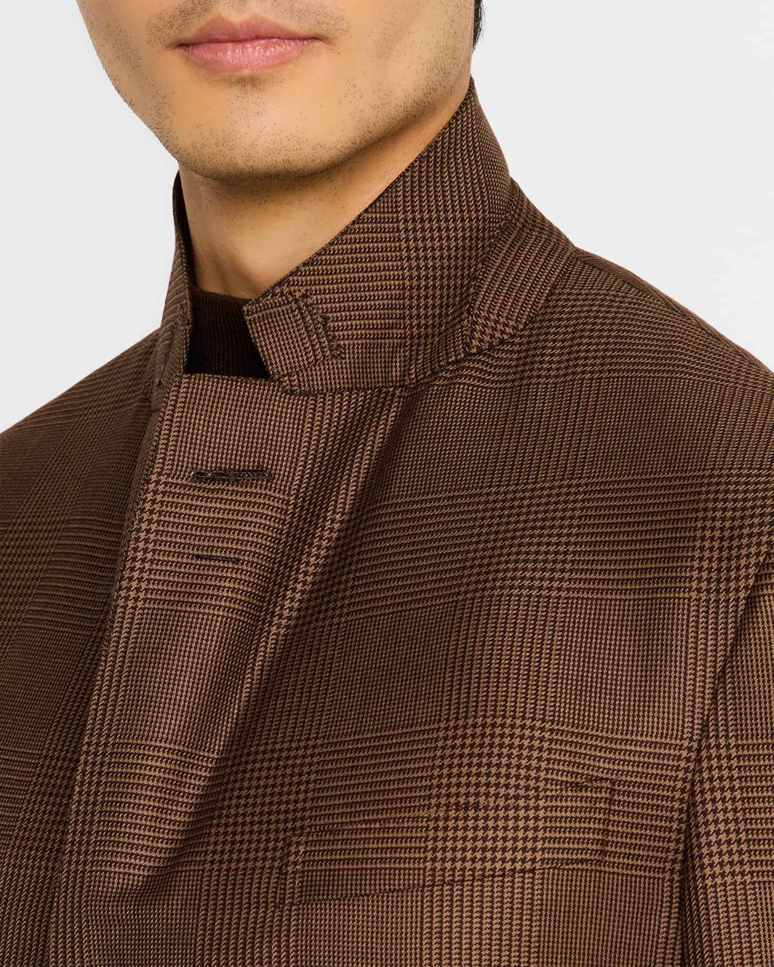 Men's Cotton Twill Spread-Collar Sport Shirt Product Image