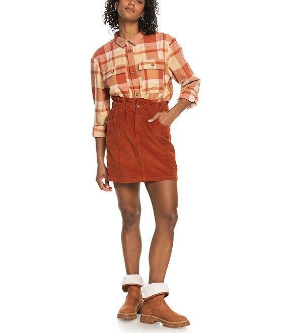 Roxy Silent Days Corduroy Mini Skirt Product Image