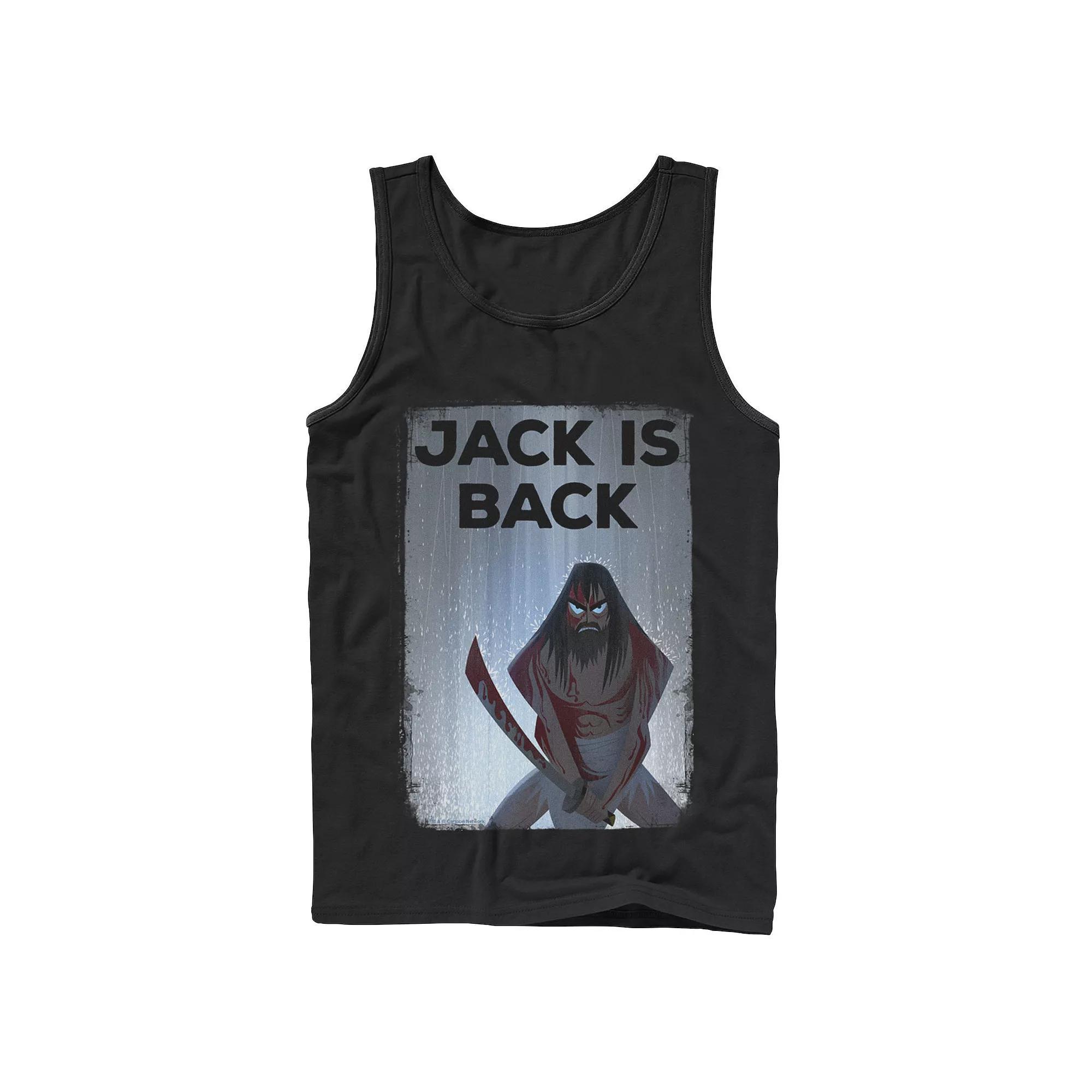 Mens Cartoon Network Samurai Jack The Jack Is Back Rainwaters Tank Top Product Image