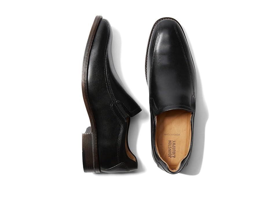 Johnston  Murphy Mens Lewis Leather Bike Toe Venetian Loafers Product Image