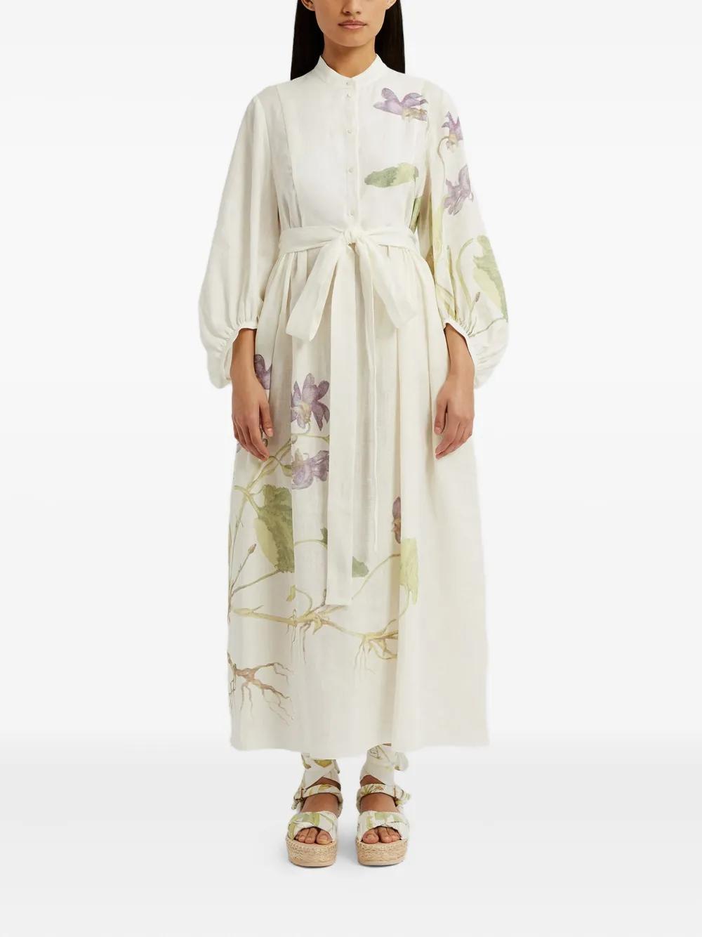 floral-print midi dress Product Image