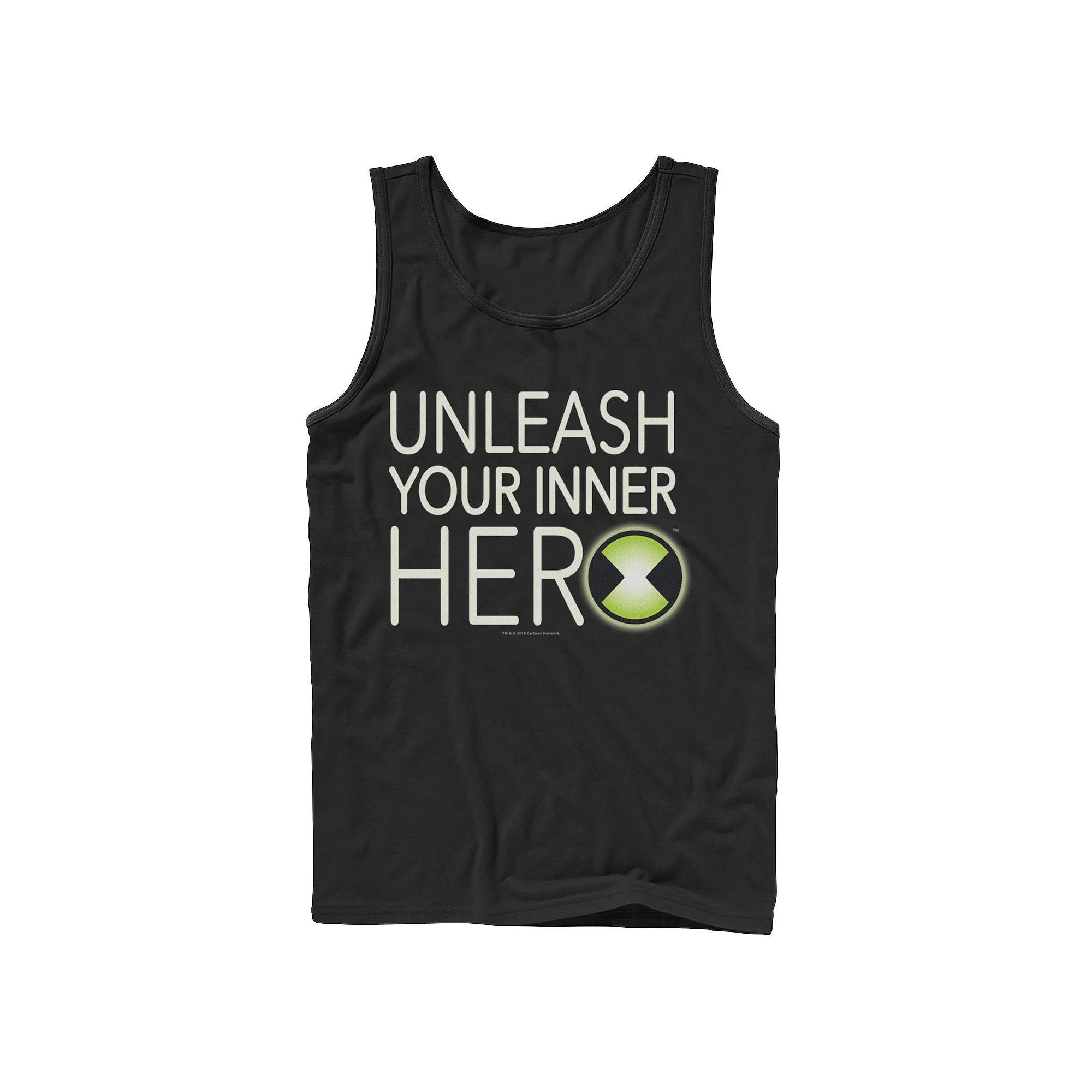 Men's Ben 10 Unleash Your Inner Hero Tank Top, Size: XL, Black Product Image