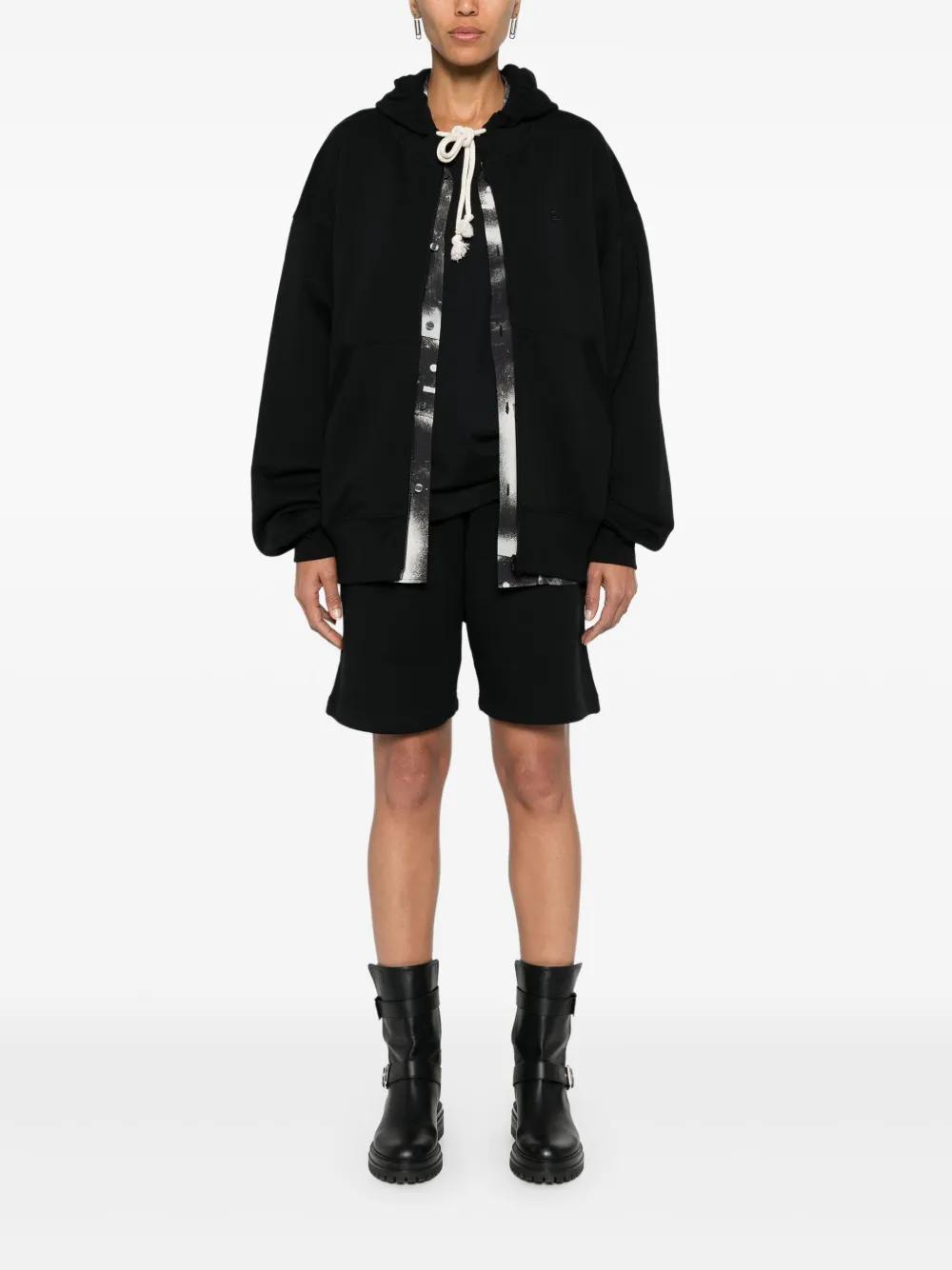 fleece track shorts Product Image