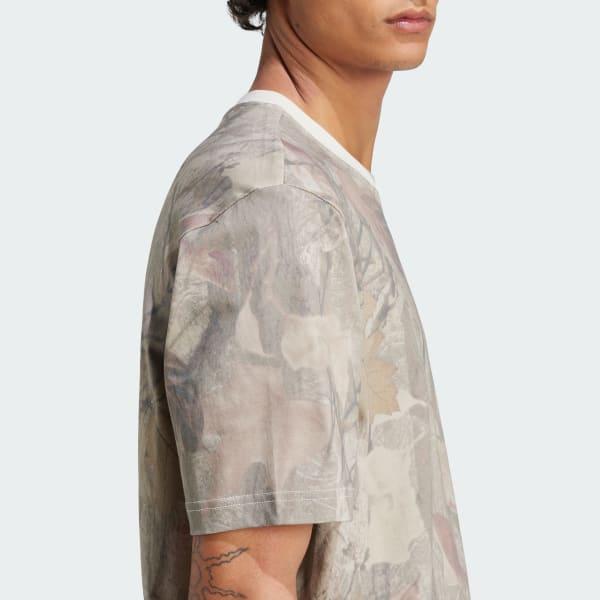 adidas Camo Tee Black 2XL Mens Product Image