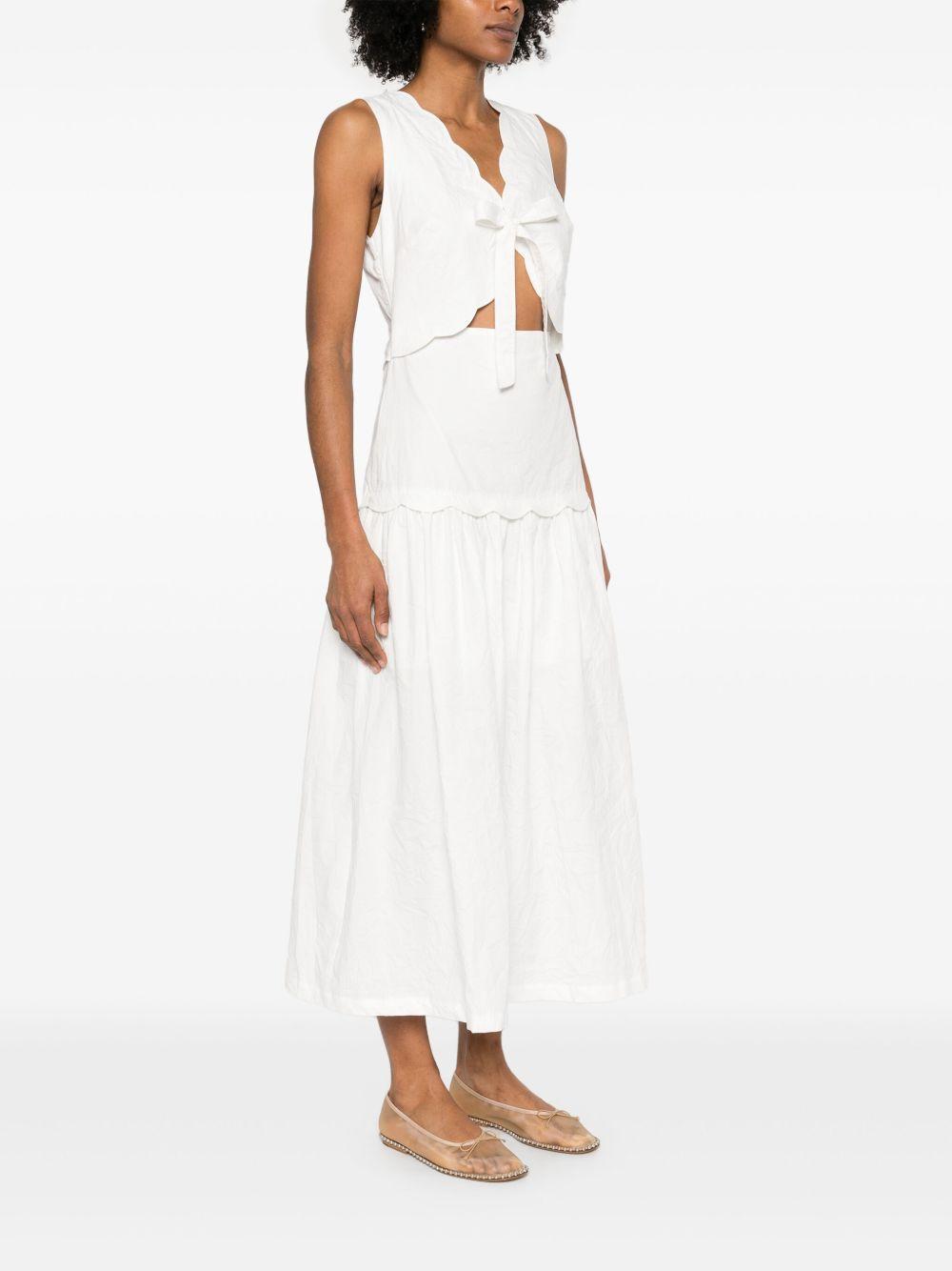 scallop-edge maxi dress Product Image