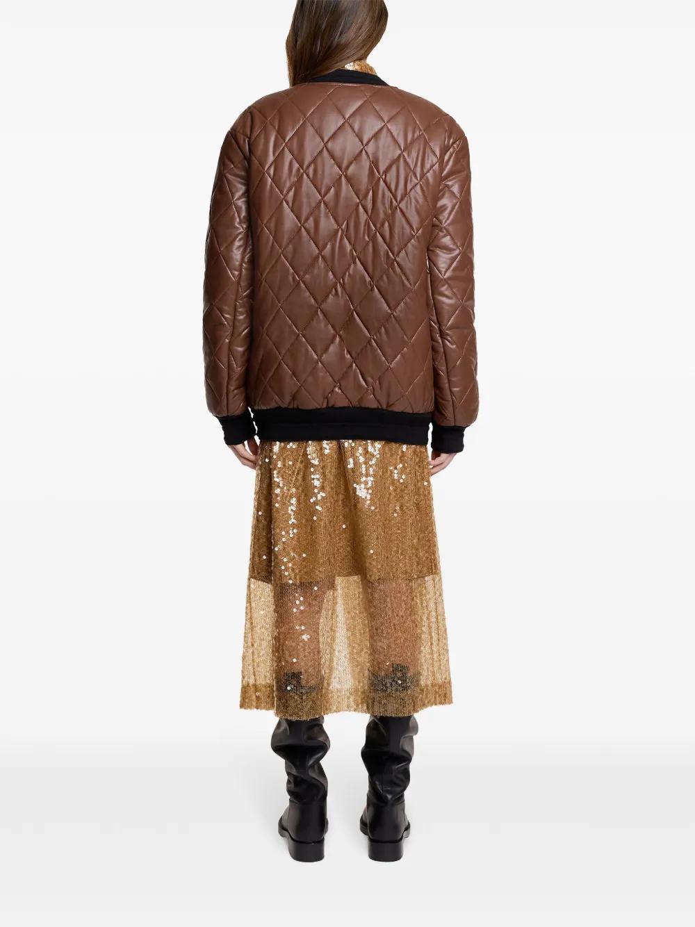 long quilted blouson Product Image