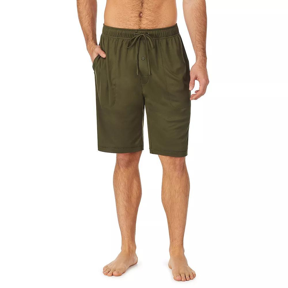 Mens Cuddl Duds Far-Infrared Enhance Pajama Shorts Green Product Image