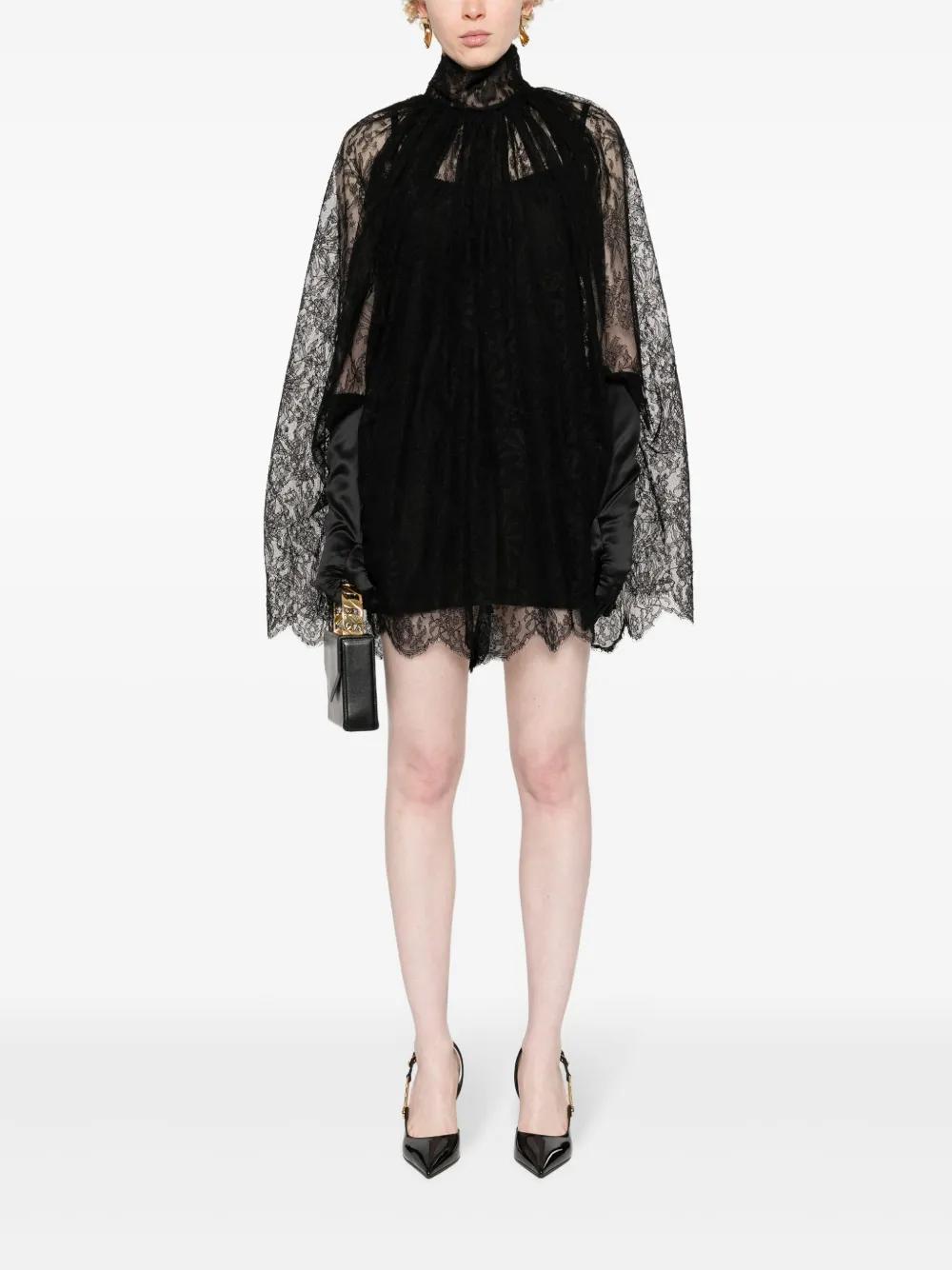 floral-lace minidress Product Image