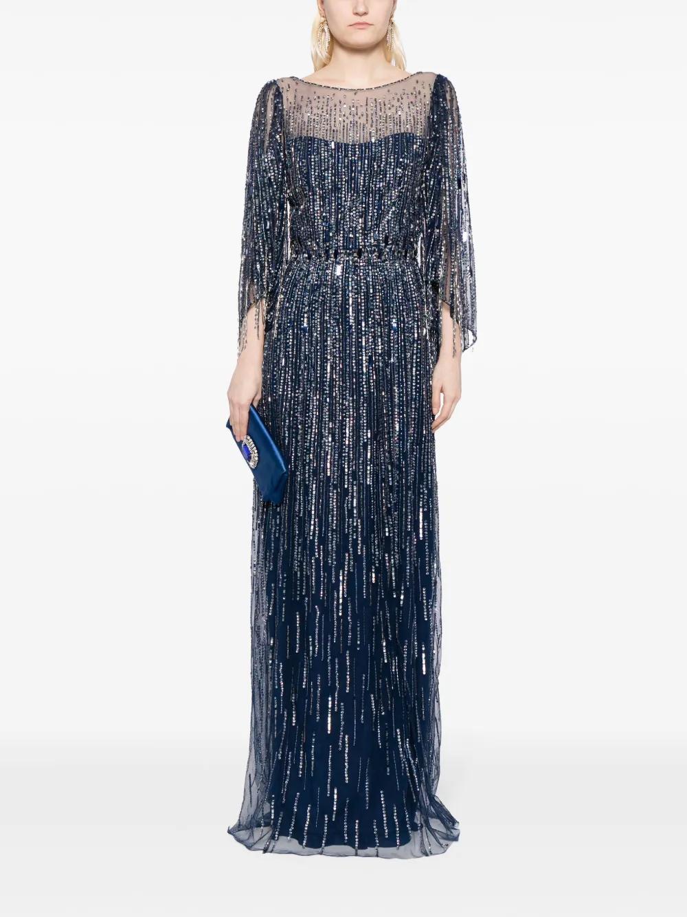 Rhapsody sequin-embellished gown Product Image