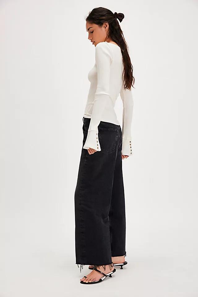 Citizens of Humanity Ayla Raw Hem Crop Jeans Product Image