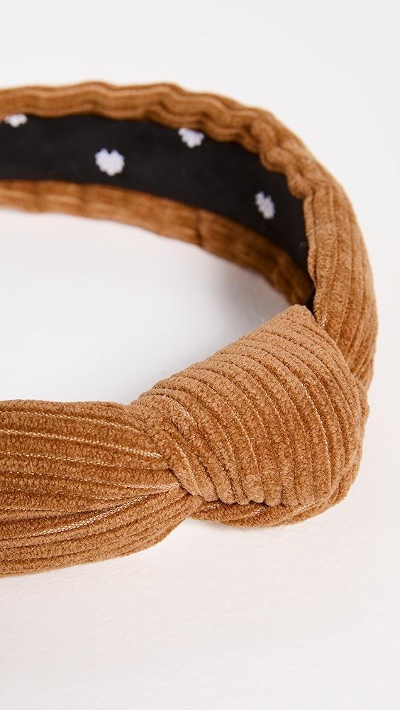Lele Sadoughi Corduroy Slim Knotted Headband | Shopbop Product Image