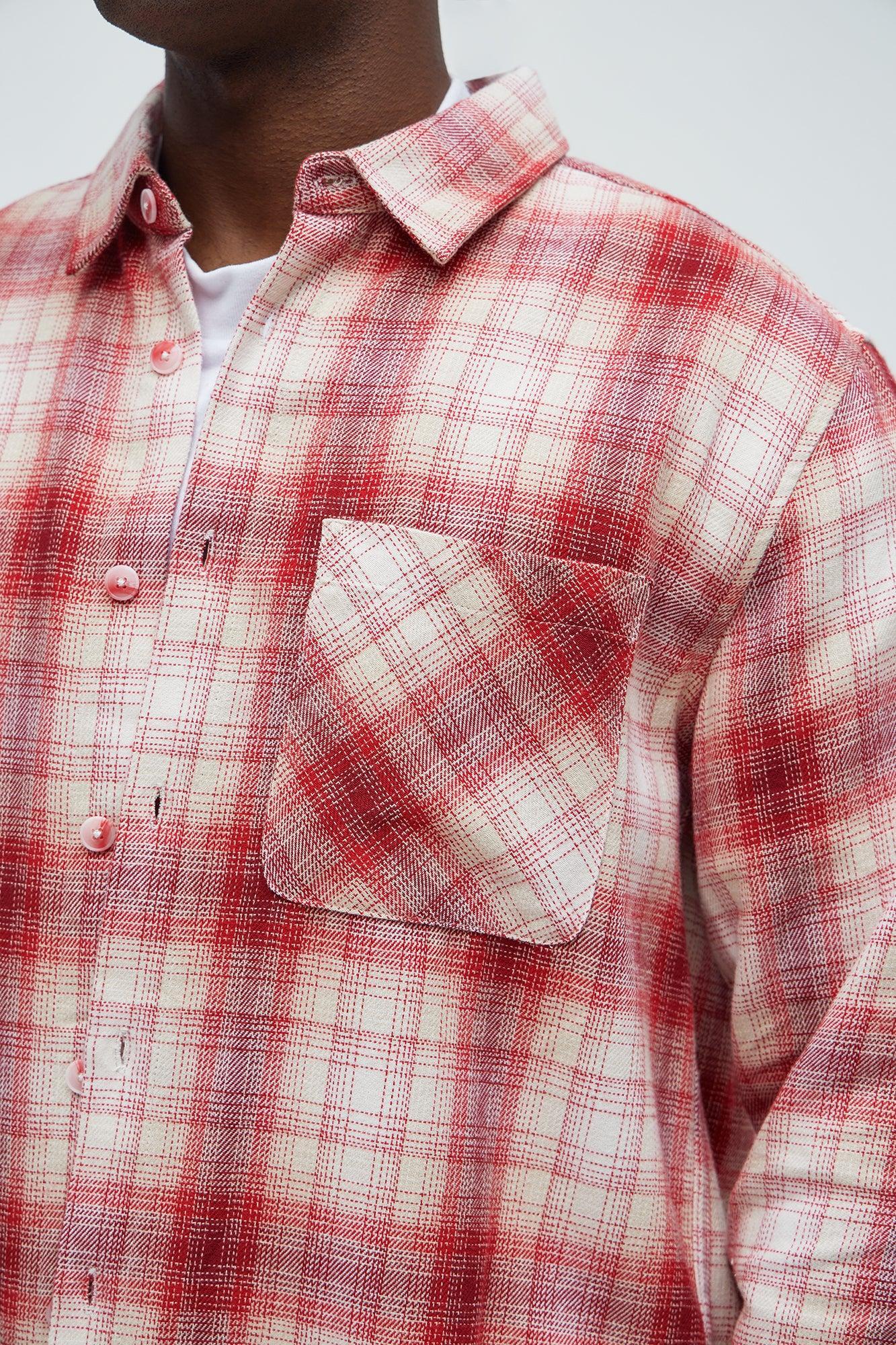 Dighton Plaid Shirt - Red/combo Product Image