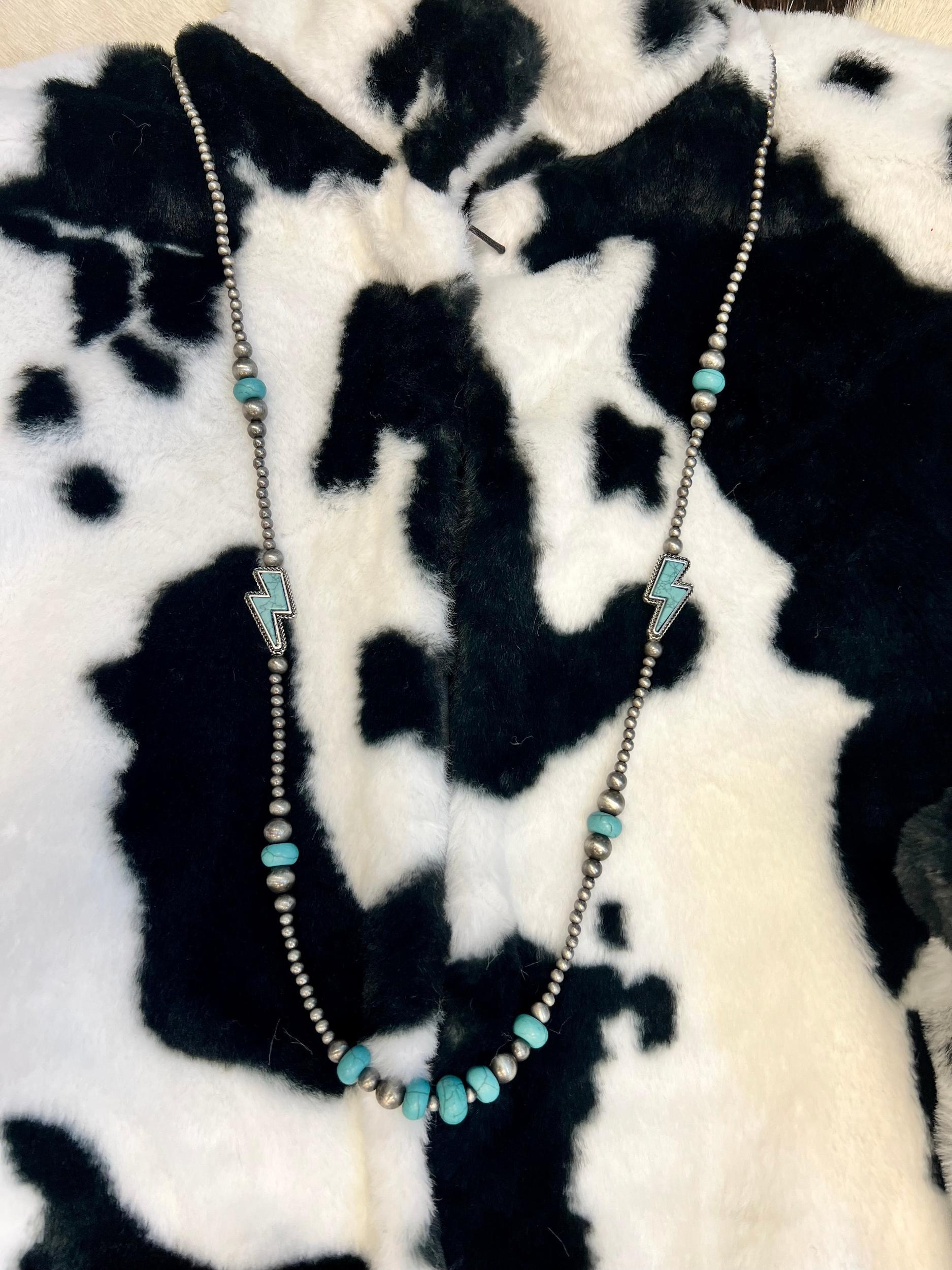 And The Lightning Strikes Necklace Product Image