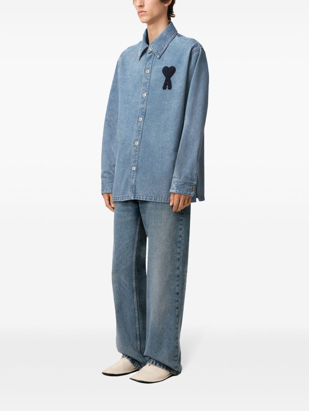 Ami de Coeur denim jacket Product Image