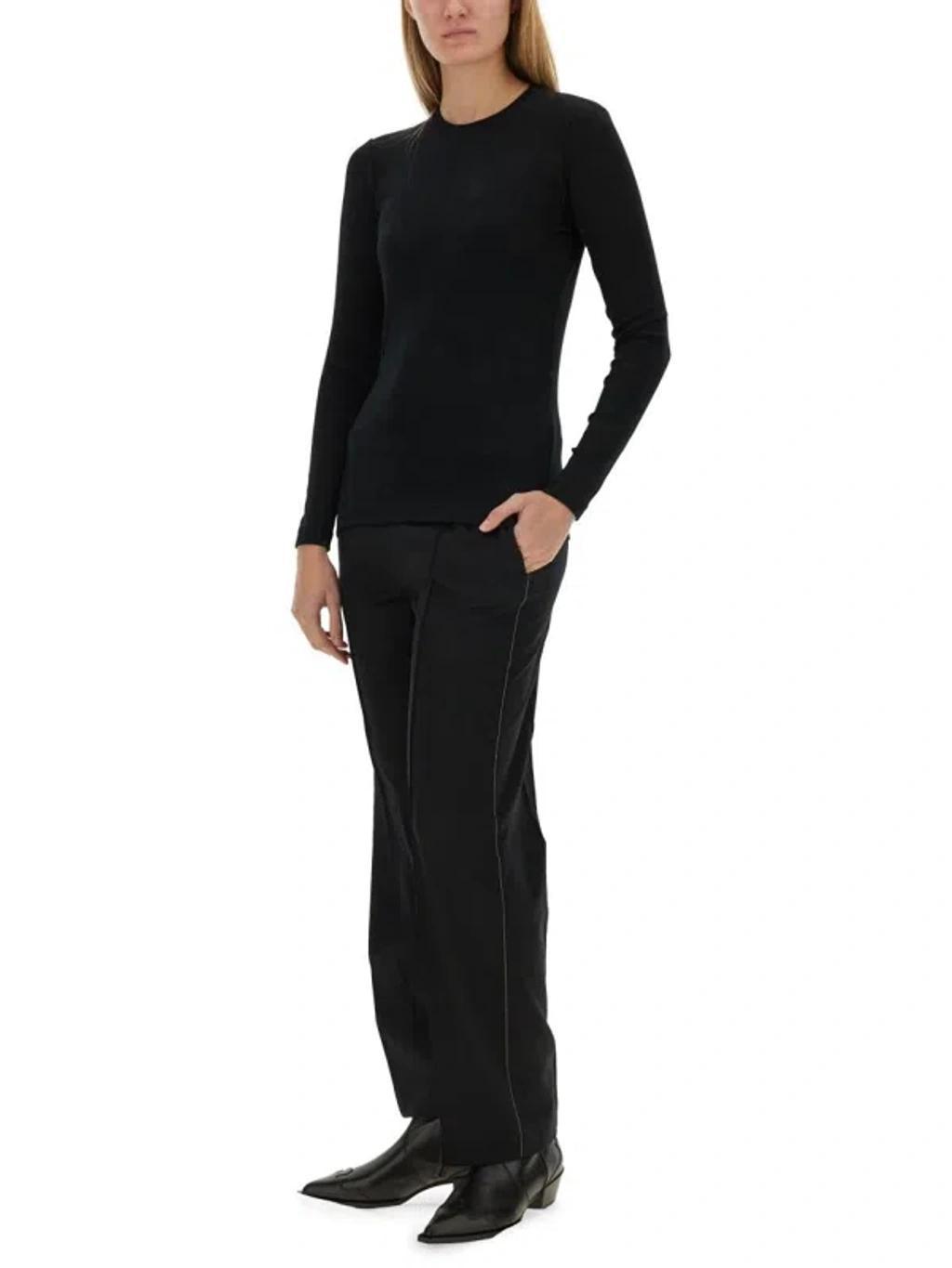 FABIANA FILIPPI Slim Fit T-shirt In Black Product Image