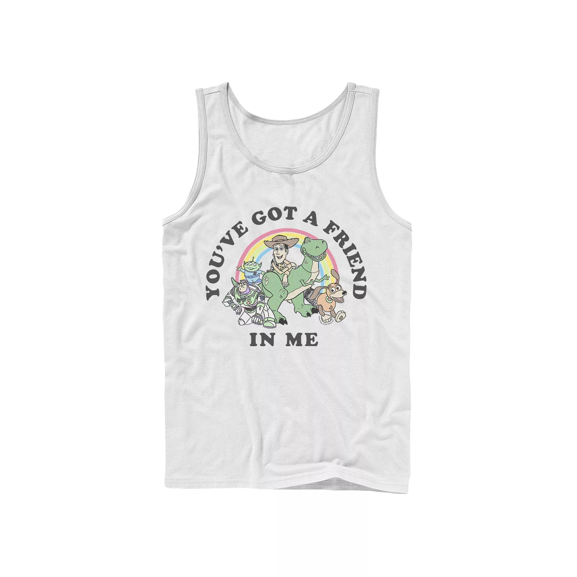 Disney / Pixars Toy Story Mens Youve Got A Friend In Me Graphic Tank Top Product Image