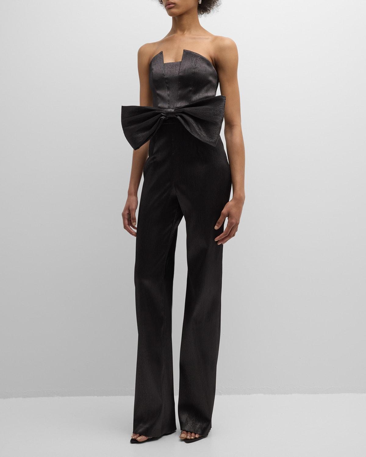Womens Eve Jacie Bow Jumpsuit Product Image