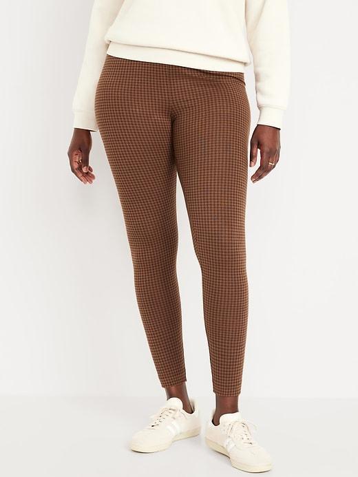 High-Waisted Jersey Leggings Product Image