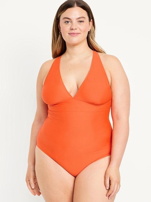 Tie-Back One-Piece Swimsuit Product Image