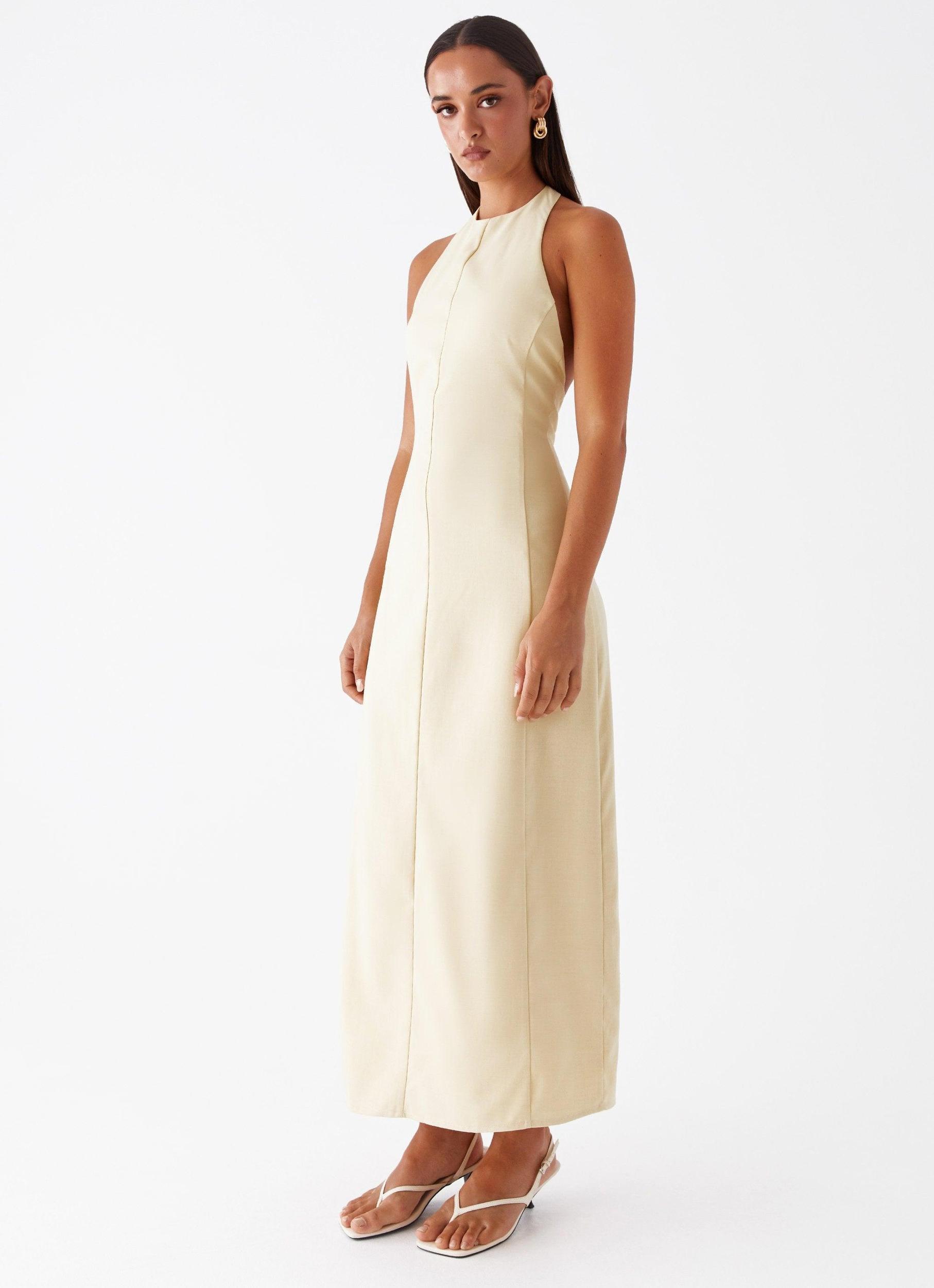 Anita Maxi Dress - Yellow Girls Product Image