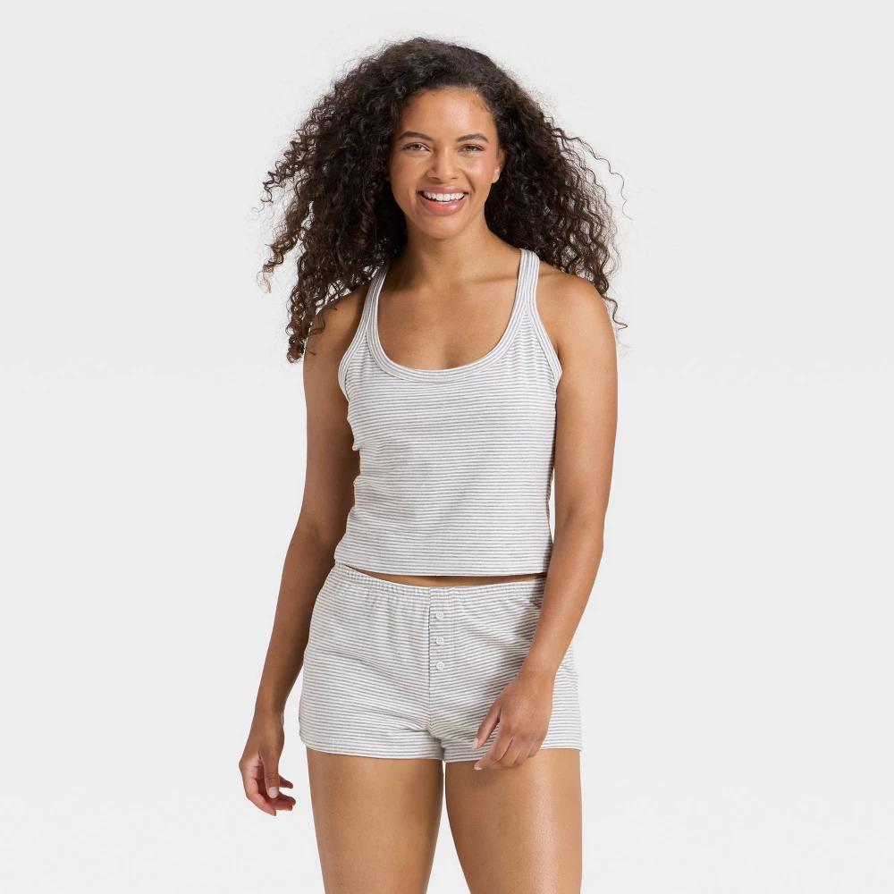 Women's Jersey Tank Top and Shorts Pajama Set - Wild Fable™ Product Image