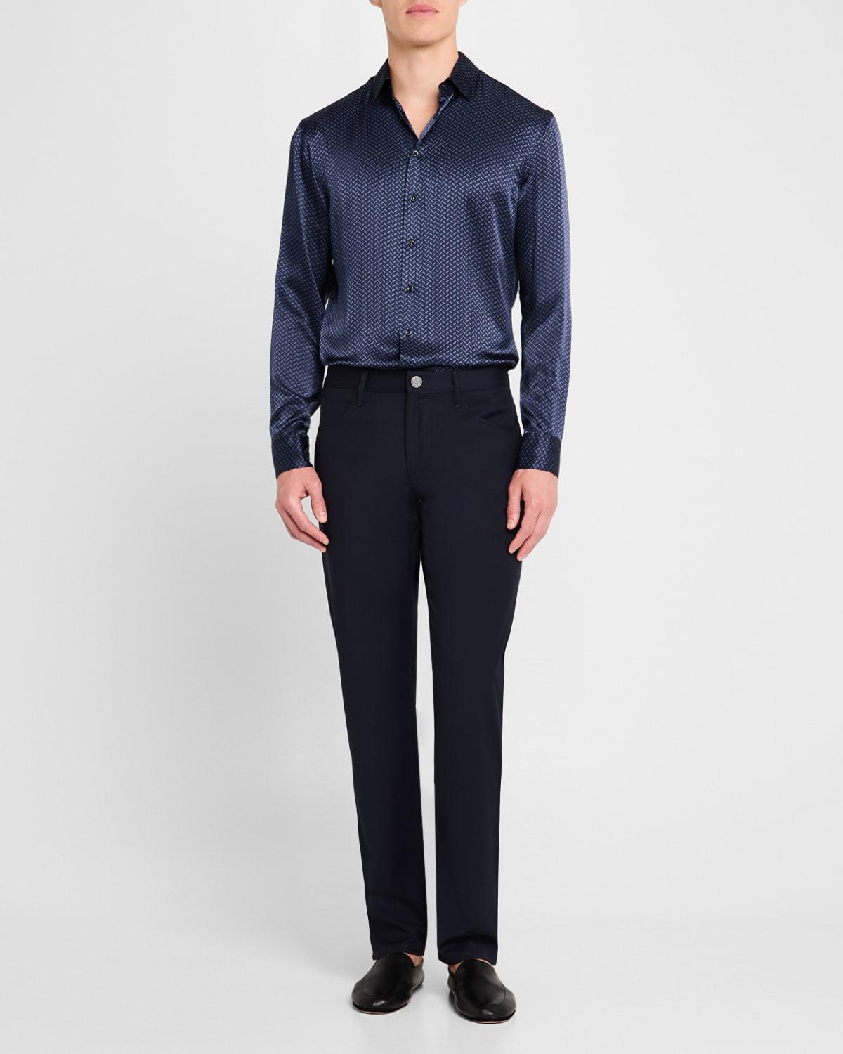 Mens Wool 5-Pocket Pants Product Image