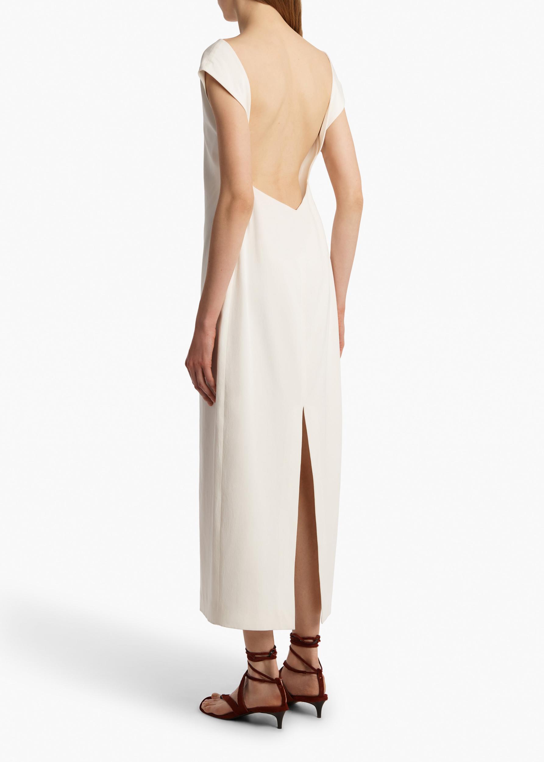 Ayame Dress in Chalk Product Image