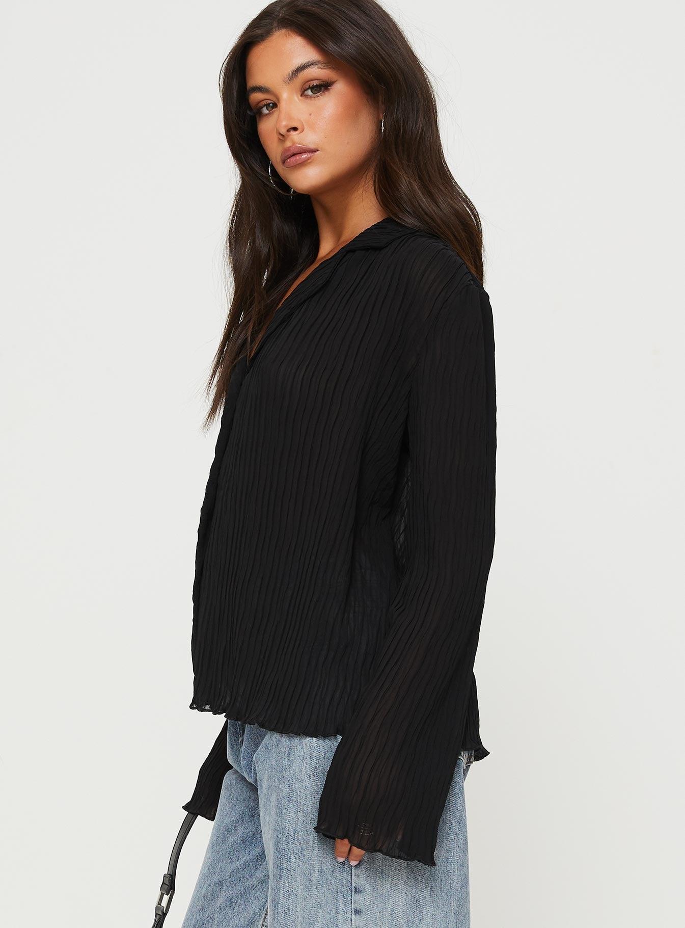 Selma Shirt Black Product Image