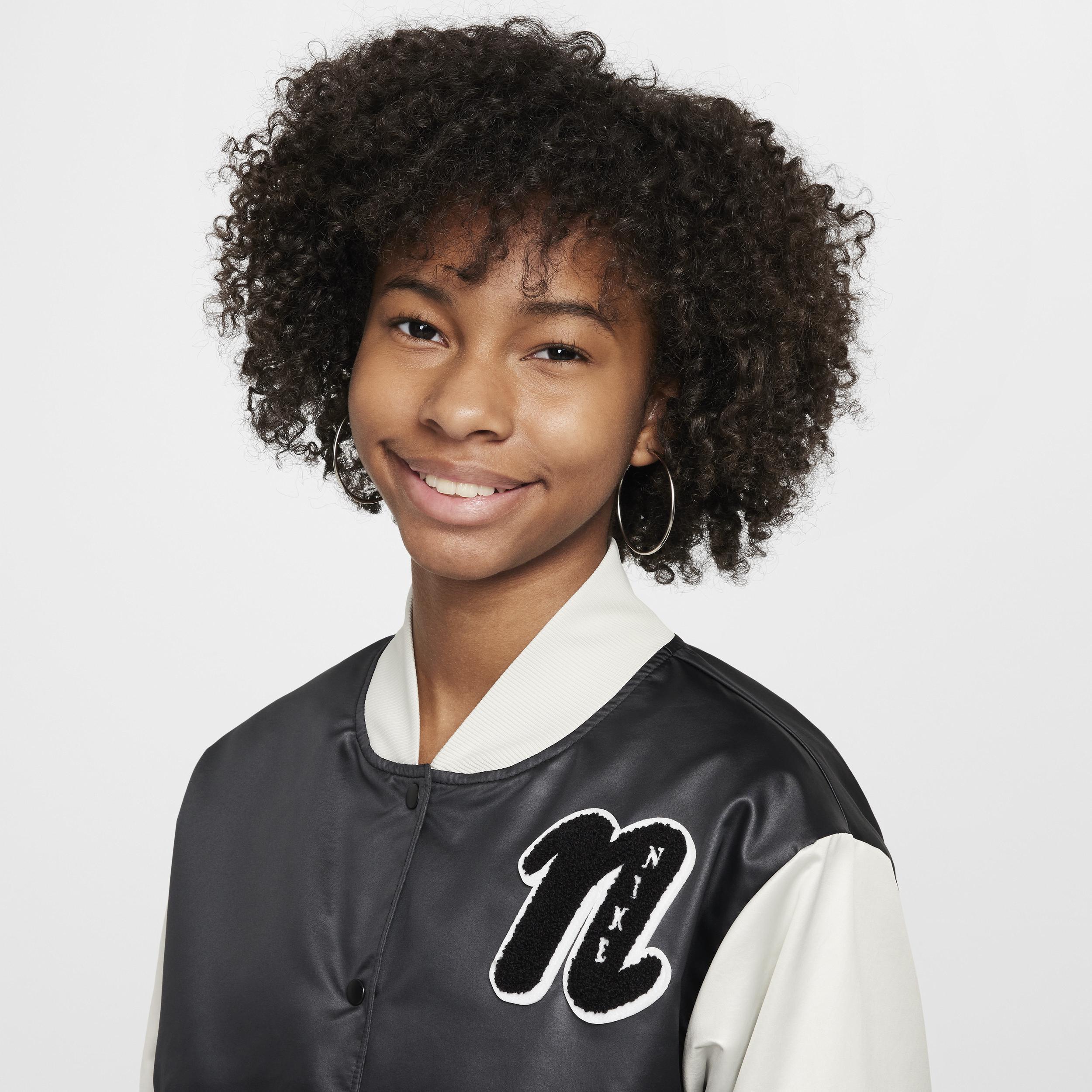 Unisex Nike Sportswear Girls' Varsity Jacket Product Image