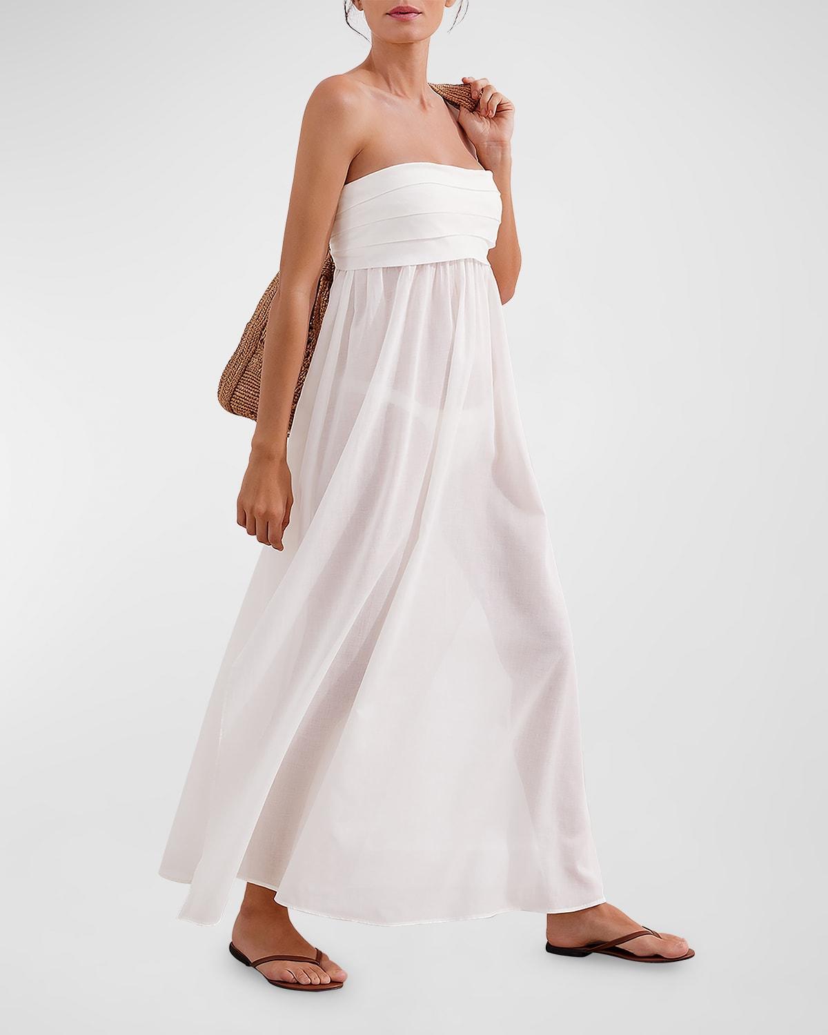 Womens Davina Strapless Maxi Dress Product Image