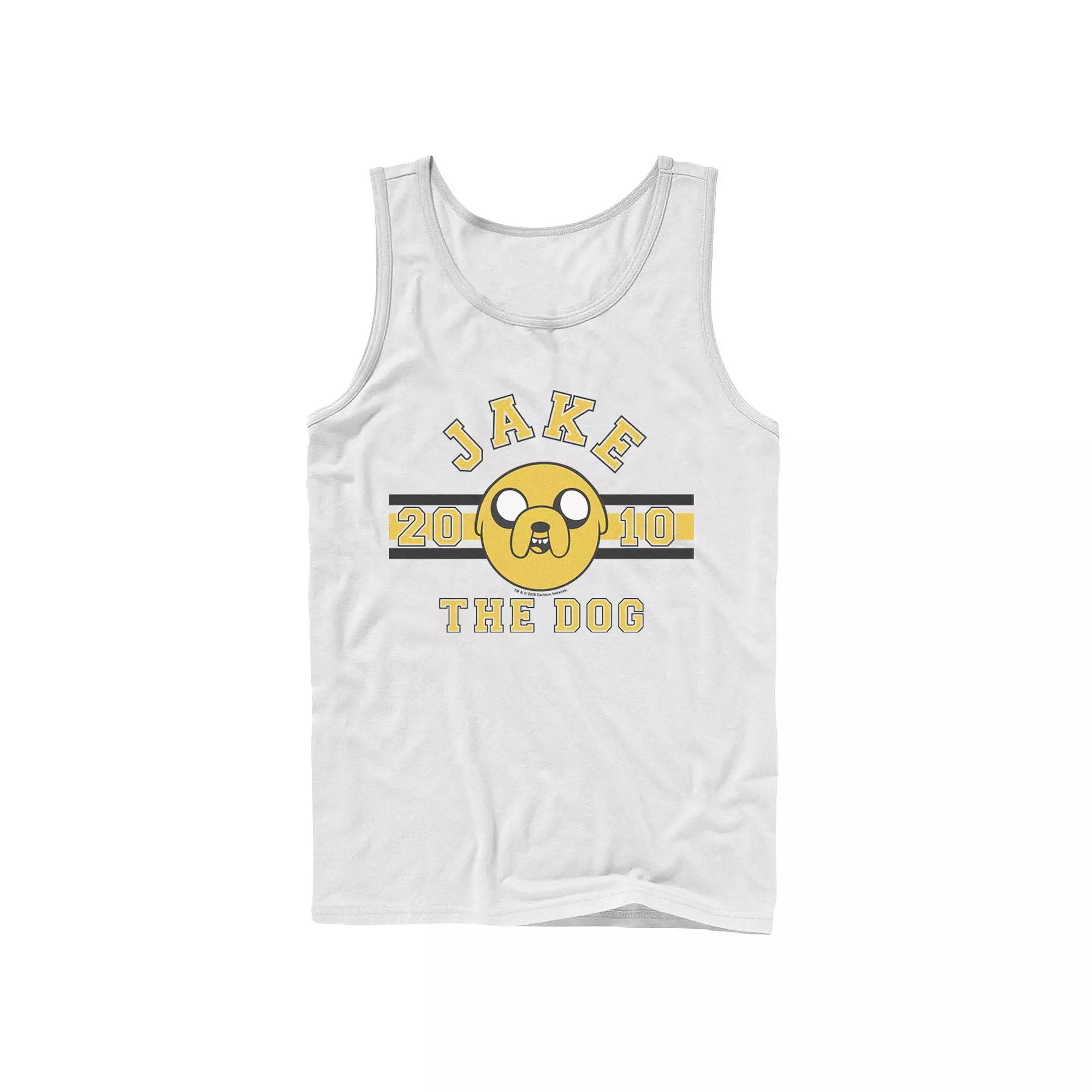 Mens Adventure time Jake The Dog 2010 Head Shot Graphic Tank Top Product Image
