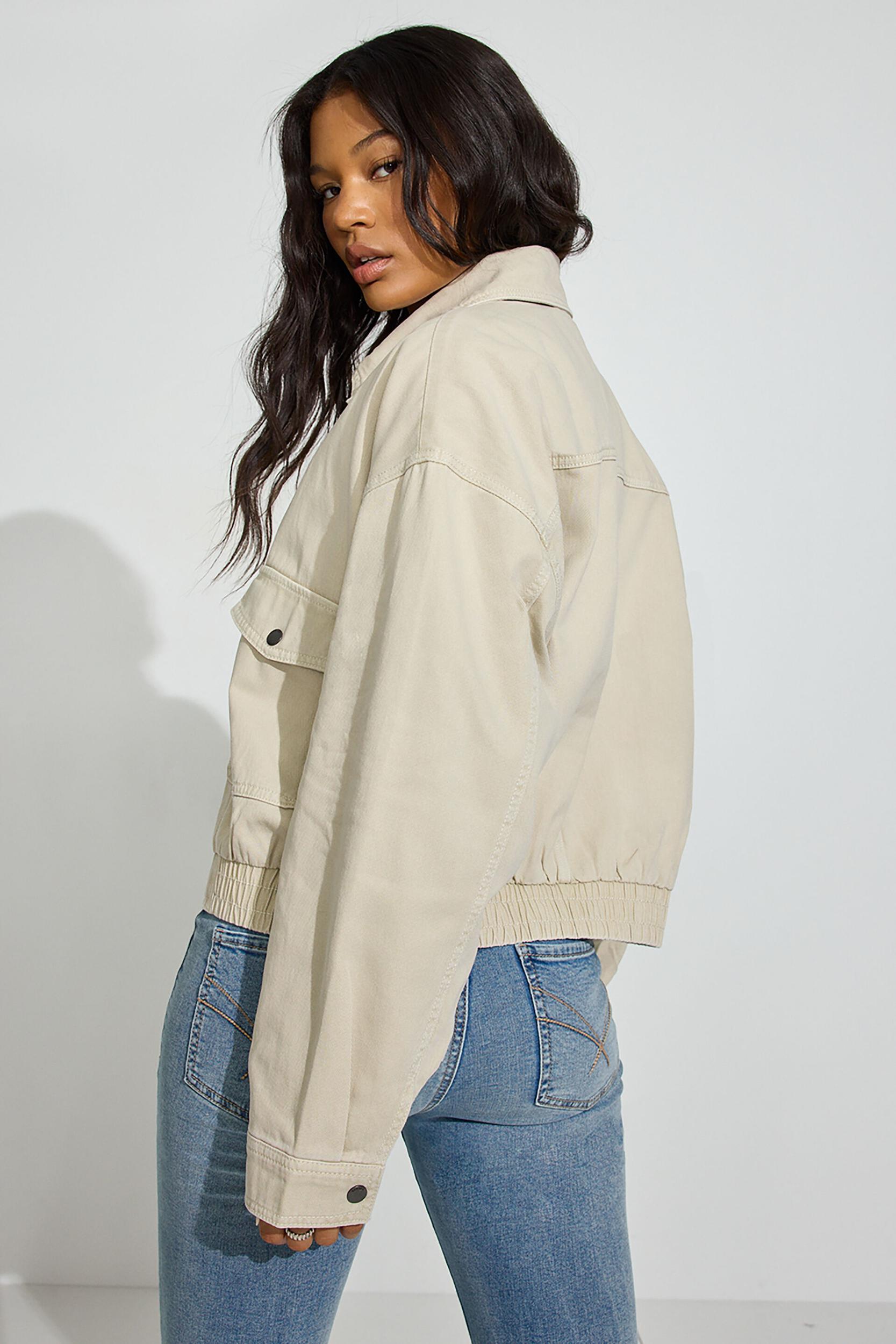 Twill Bomber Jacket Product Image
