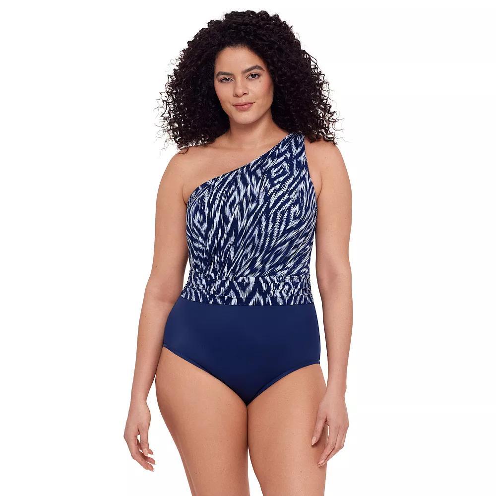Women's Trimshaper Heather One-Piece Swimsuit, Size: 12, Moroccan Product Image