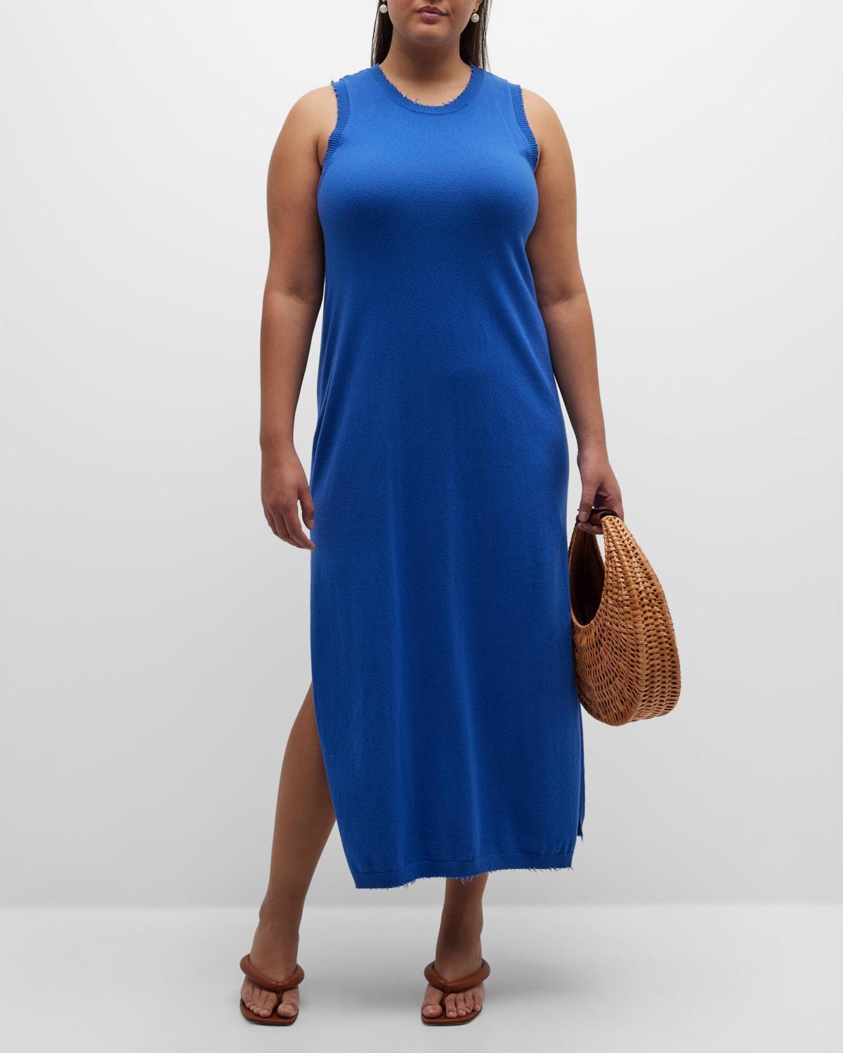 Womens Sleeveless Knit Maxi Dress Product Image