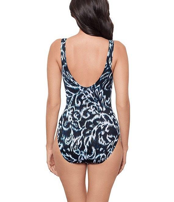 Miraclesuit Adorn Bella V-Neck Adjustable Shirring Tie Soft Cup One Piece Swimsuit Product Image